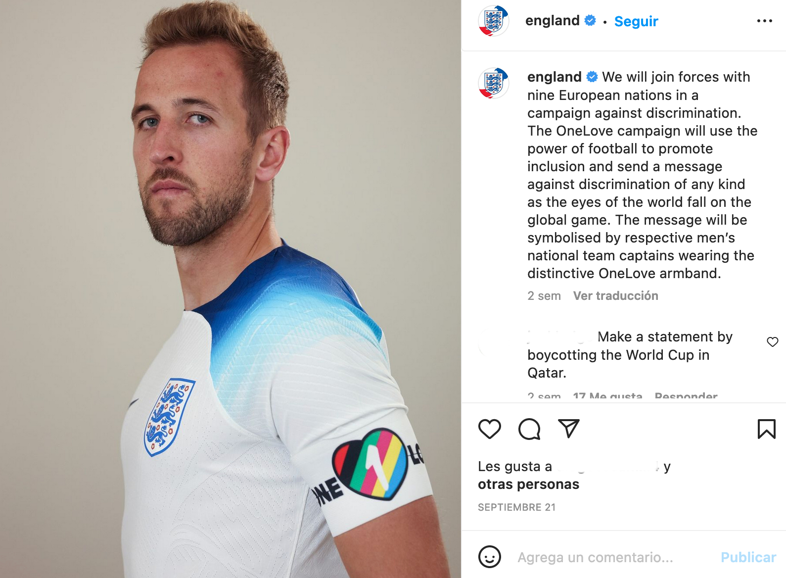 brazaletes arcoíris Mundial Fútbol Qatar 2022 lgbt antecedentes