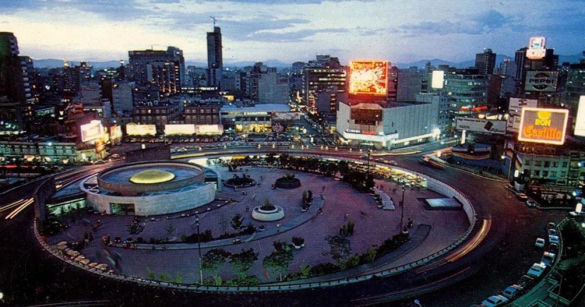 glorieta de los insurgentes 1990