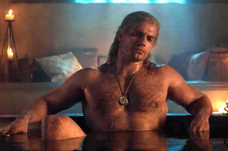henry cavill momentos ardientes the witcher