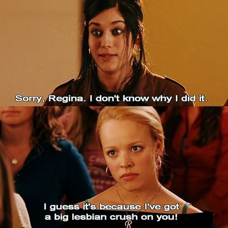 janis regina george lesbiana mean girls