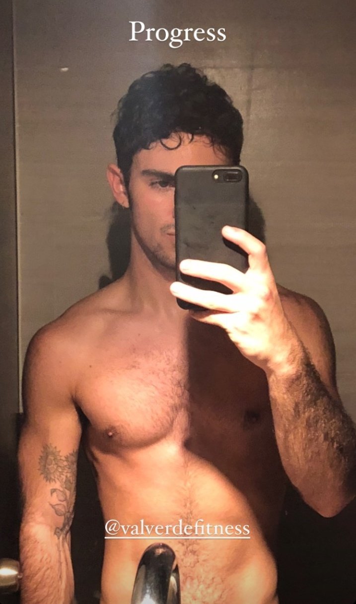 Joaquín Bondoni fotos transformación física cuerpo