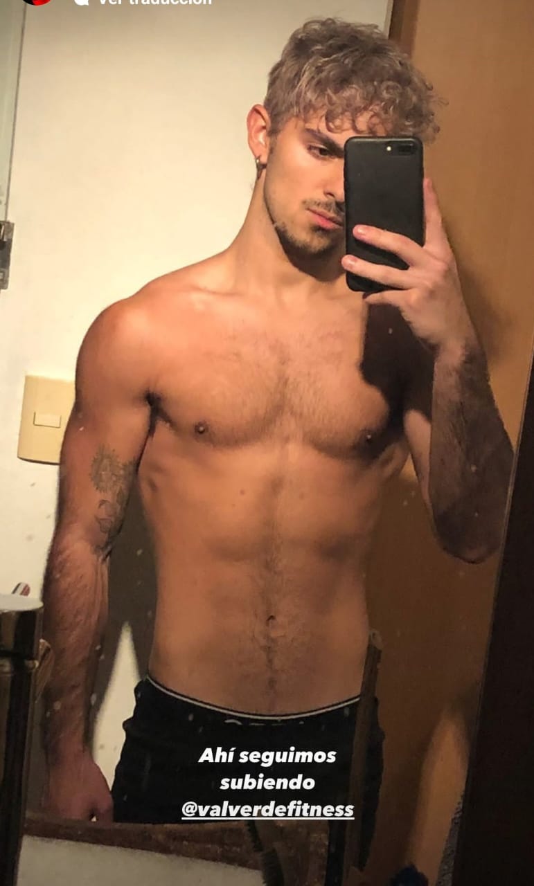 Joaquín Bondoni transformación de su cuerpo