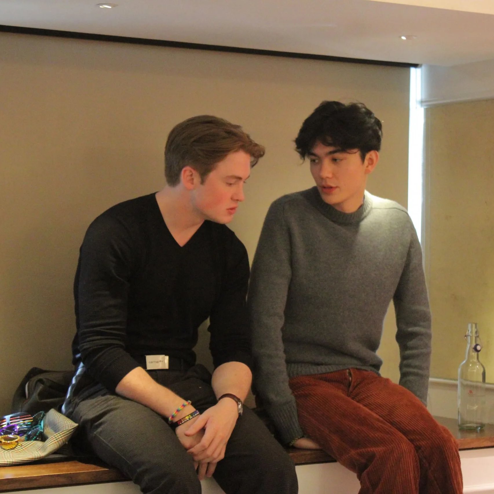 Kit Connor William Will Gao pareja relación DIF