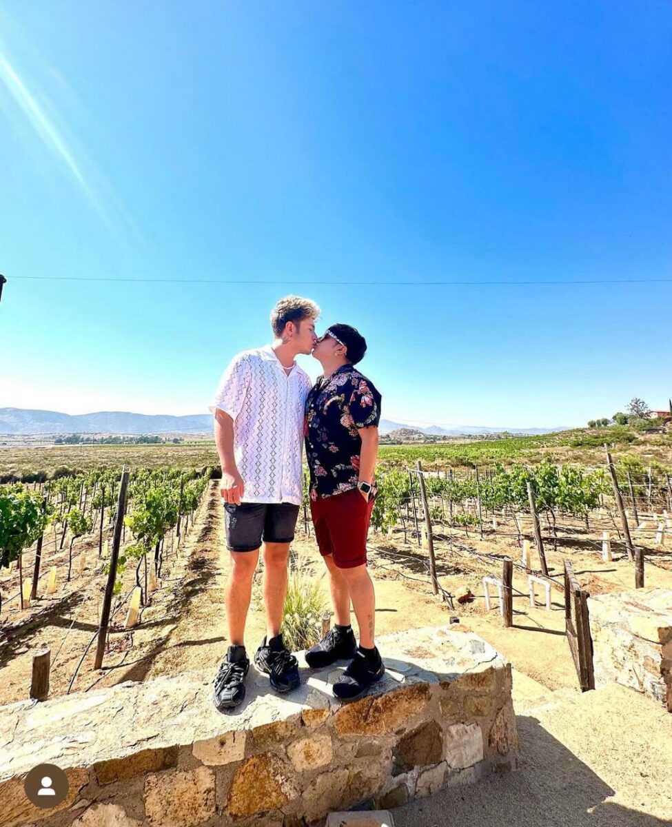 Lalo Zapien pareja novio