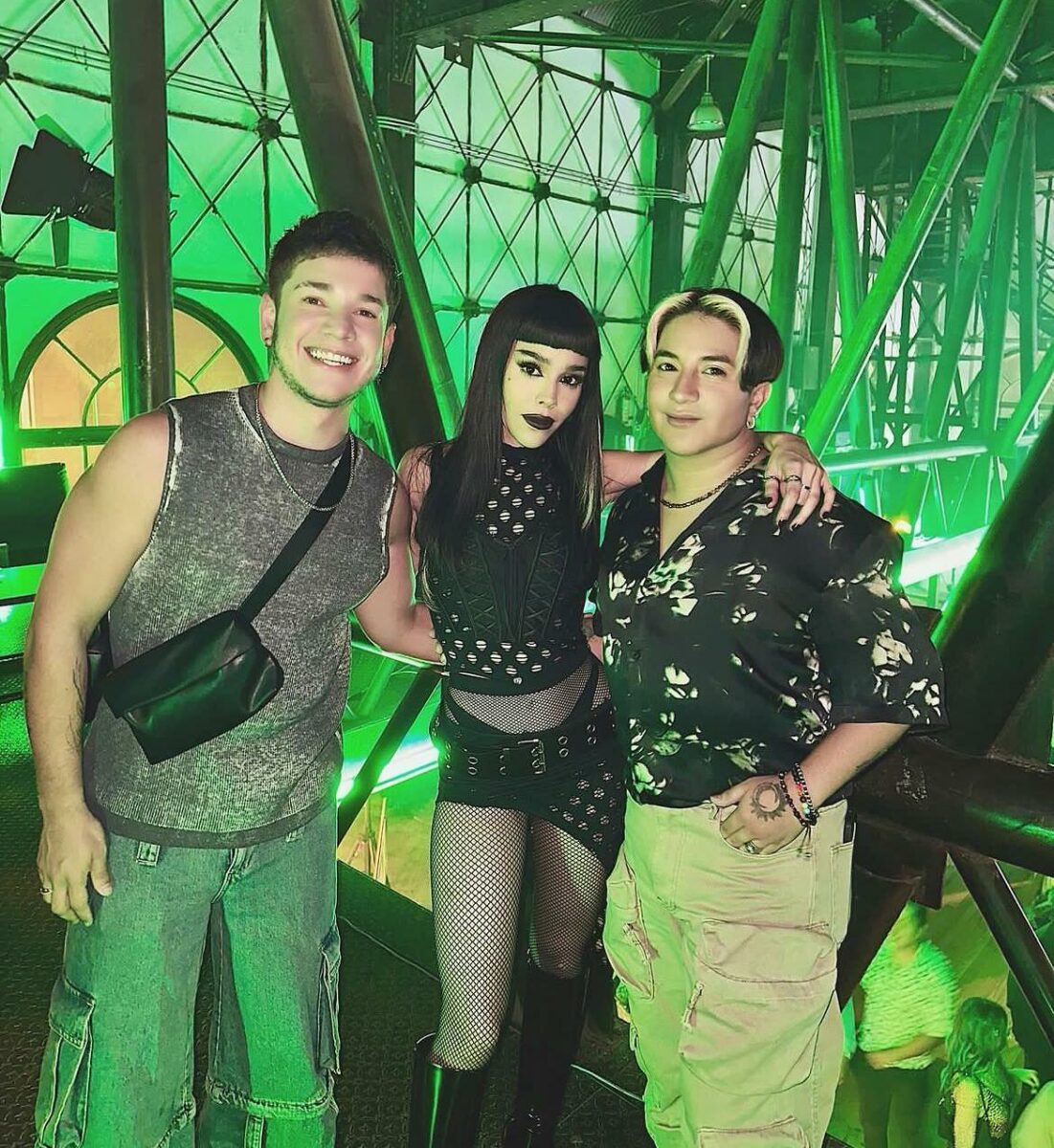 Danna Paola con los influencers