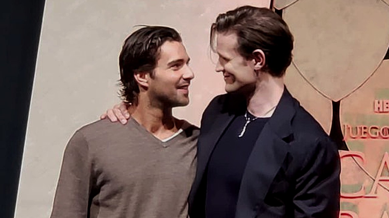 Fabien Frankel y Matt Smith son estrellas de House of the dragon pareja