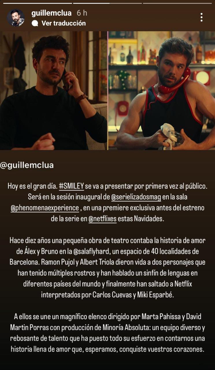 Guillem Clua creador de Smiley