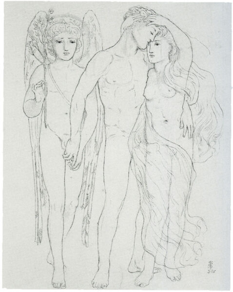 The Bride, The Bridegroom and Sad Love simeon solomon