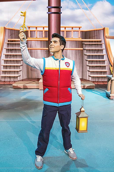 Tony Ardolino en Paw Patrol live