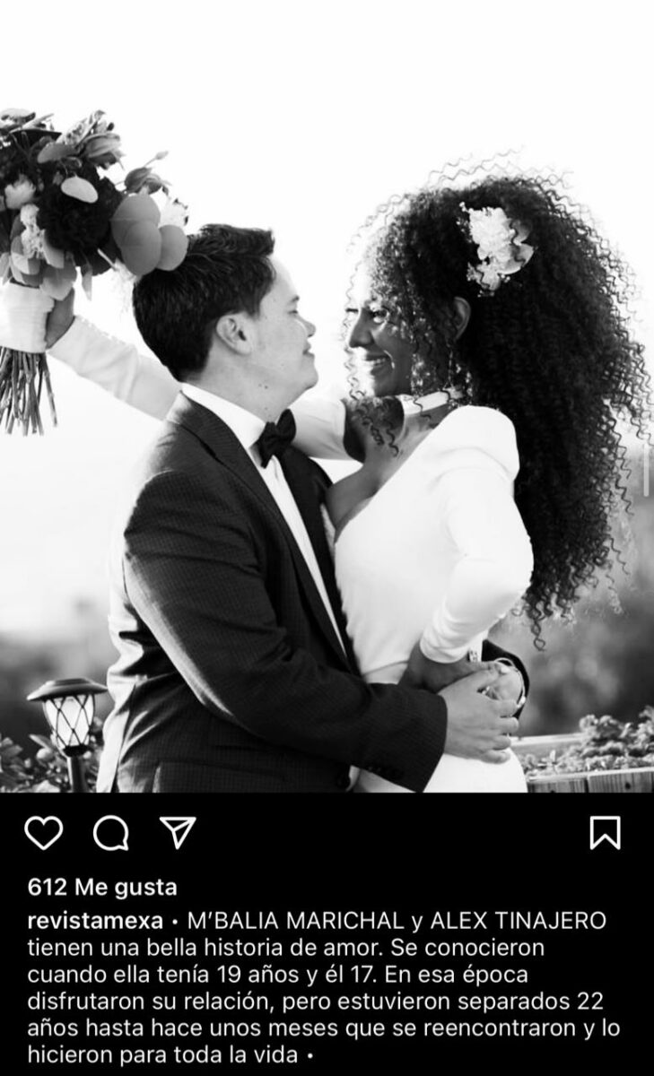 Alex tinajero y Mbalia Marichal fotos boda
