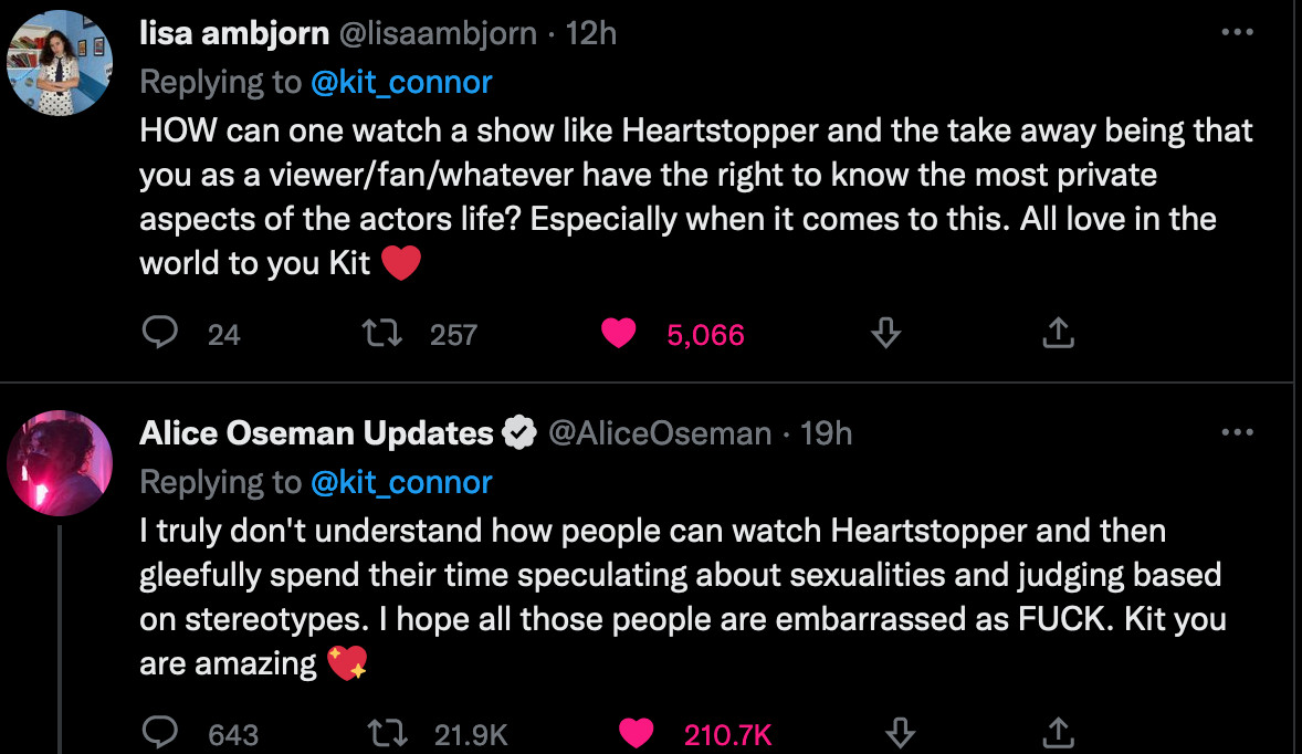 alice oseman lisa ambjörn