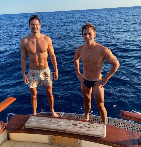 Porowski y Harrington en Italia