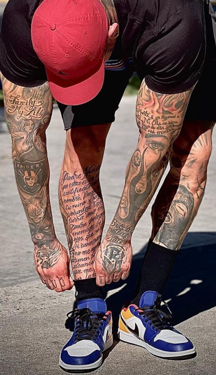 Antonio Mendoza Veneno tatuajes