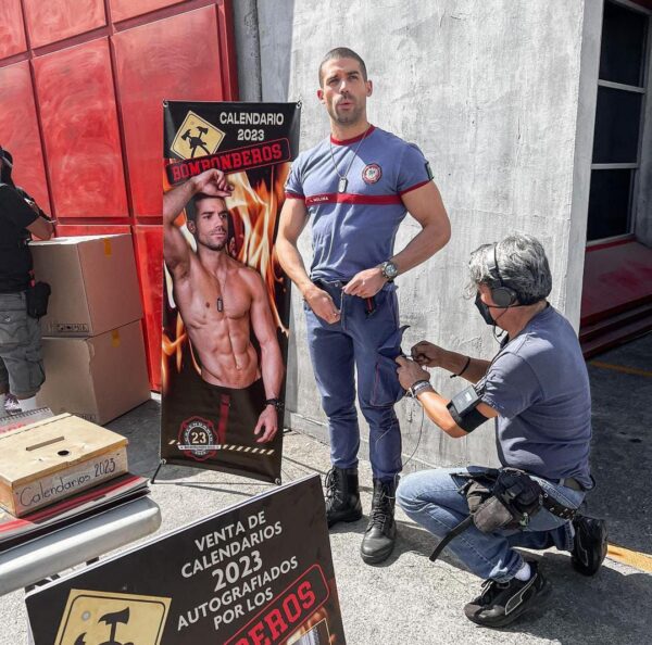 Antonio Sotillo detrás de escenas de Dónde hubo fuego