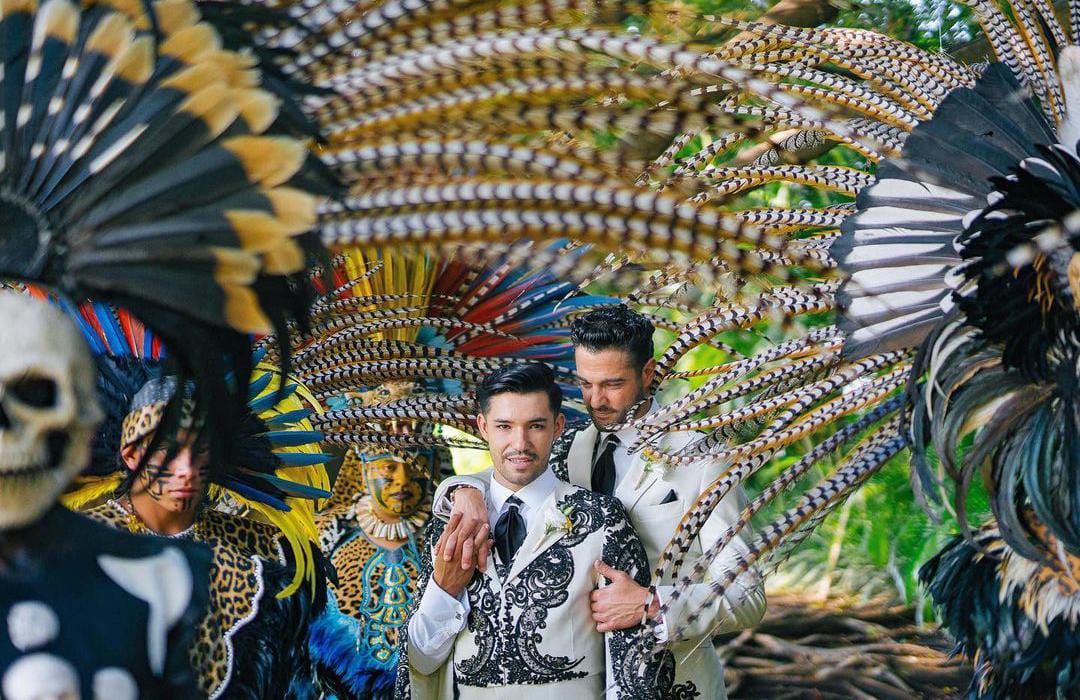 Brian Mejía y José Antonio Domínguez boda
