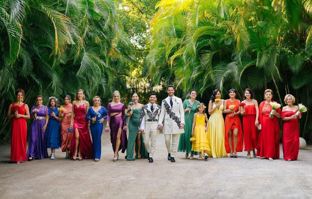 Brian Mejía boda gay junto a José Antonio Domínguez