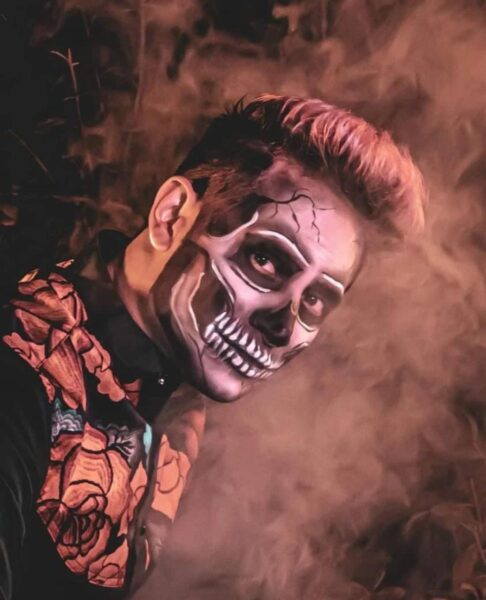 Algunas de las sesiones de fotos con ocupan efectos de humo para dar un efecto artístico. 