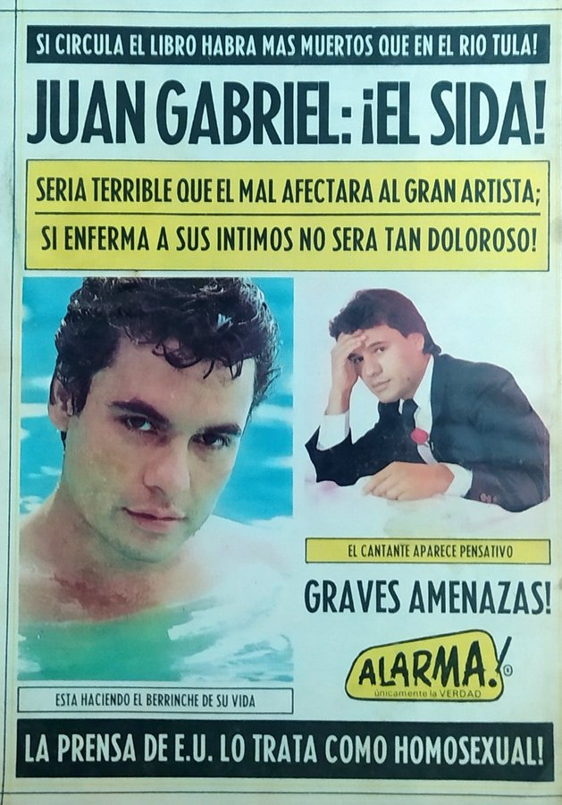 juan gabriel portada alarma