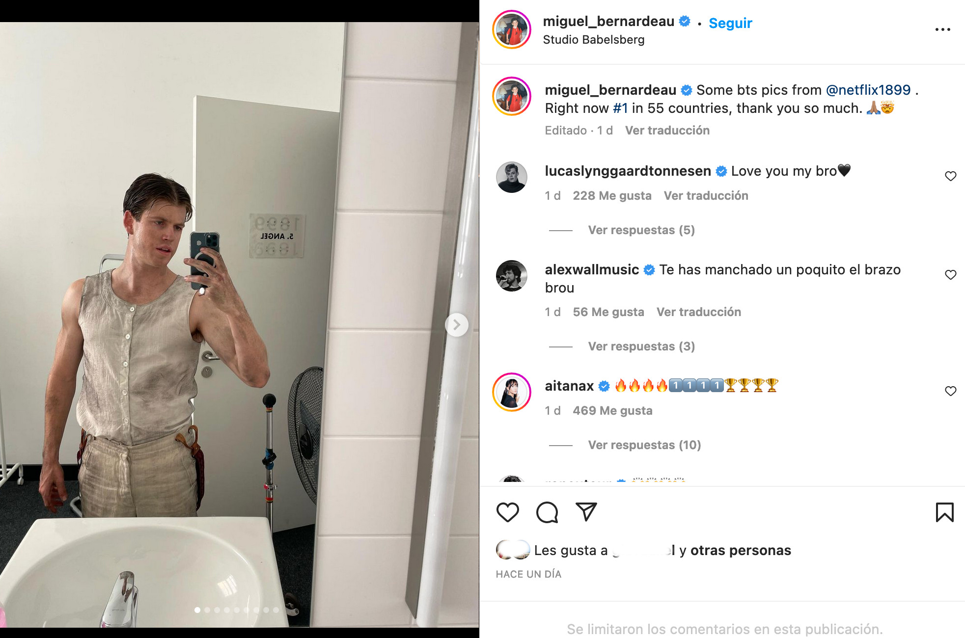 miguel Bernardeau 1899 personaje gay ángel