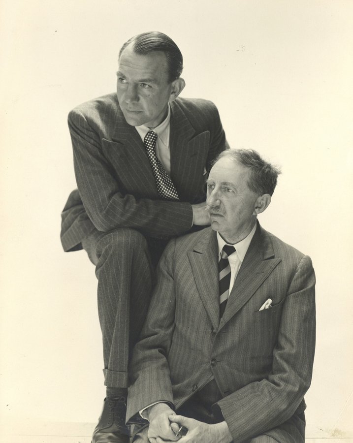 E.M Forster (derecha) y Bob Buckingham (izquierda) son la inspiración e historia real de la película My Policeman