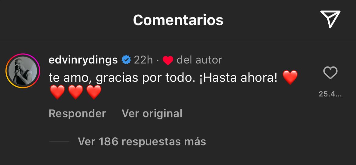 Edvin Ryding mensaje a actor venezolano