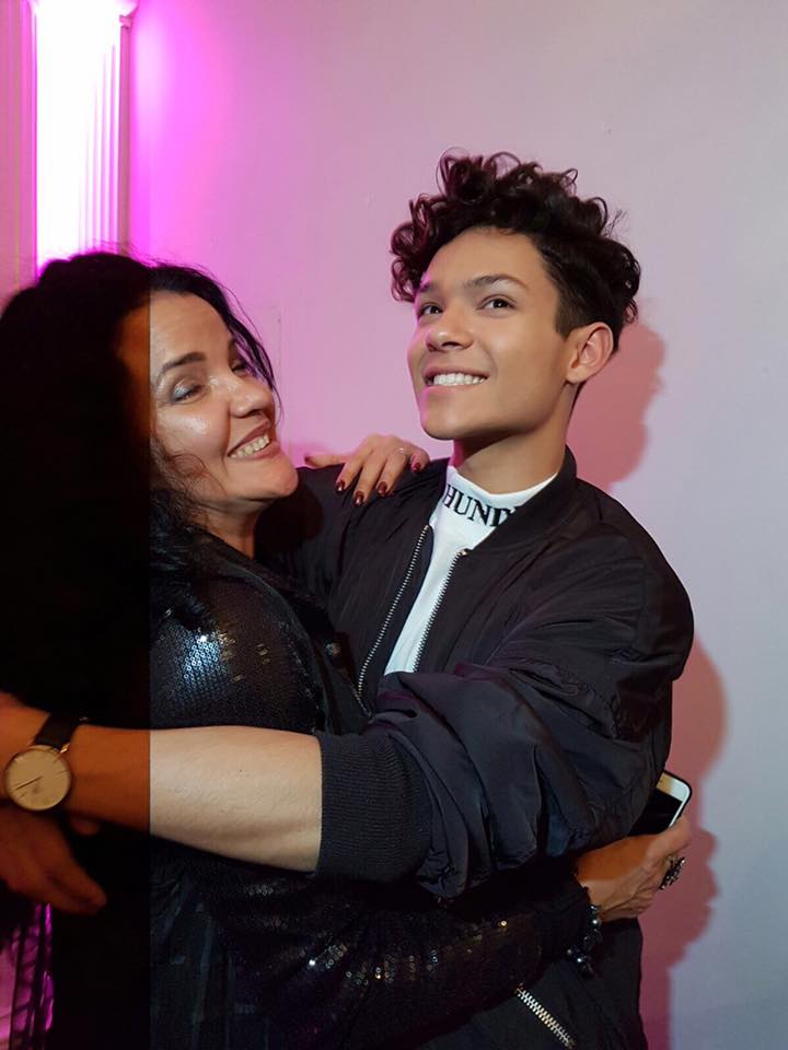 Omar Rudberg evolución Wilnur mamá fotos 2017