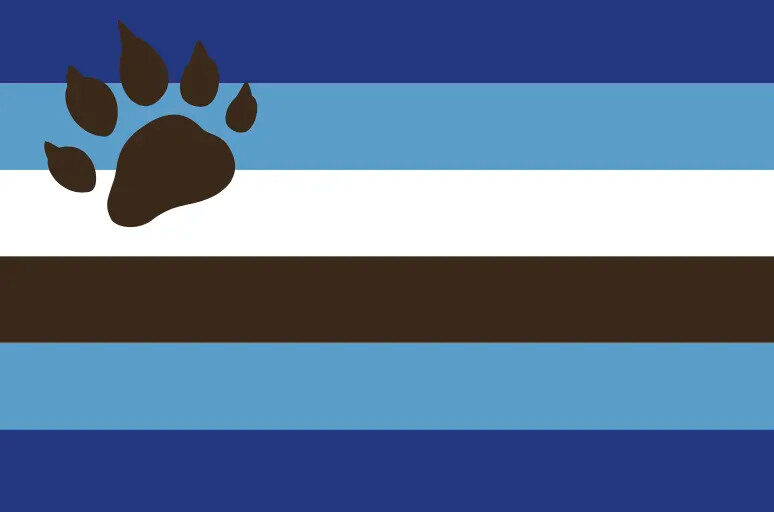 otters chicos nutria osos gay bandera