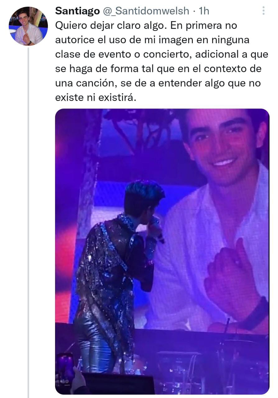 Santiago Domínguez la academia nelson carreras tuit sobre Neltiago