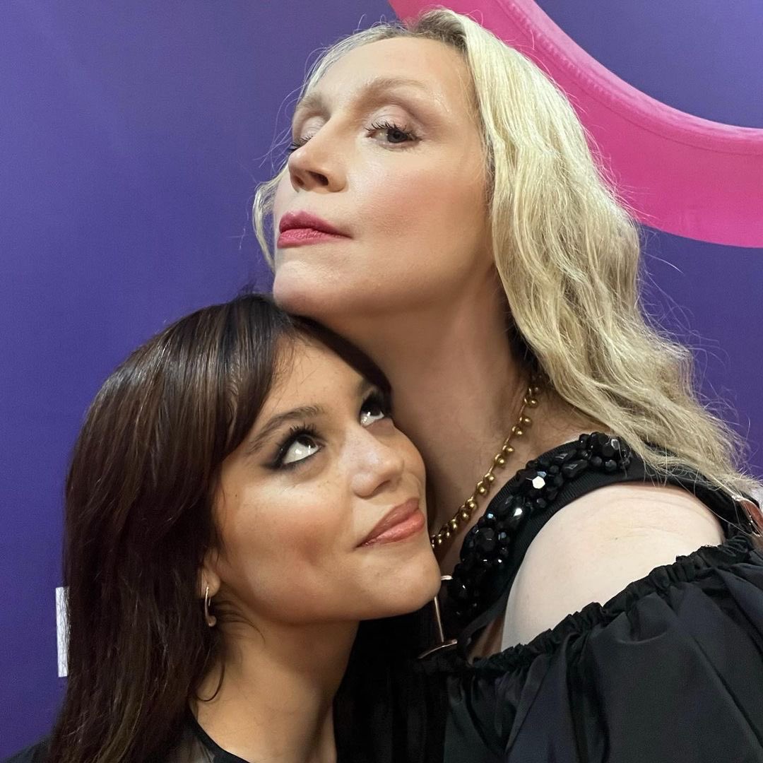 Gwendoline Christie larissa weems Jenna Ortega merlina Wednesday CCXP