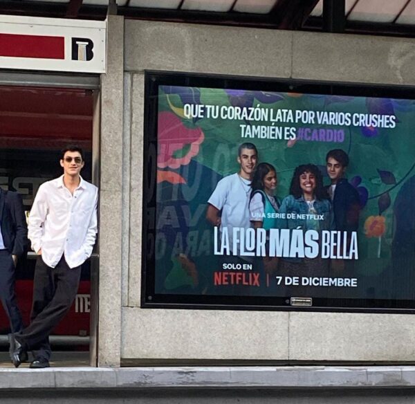 Tadeo Tovar promocional la flor más bella netflix