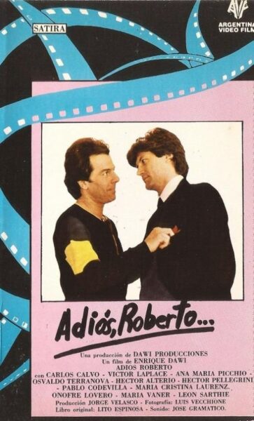 Adiós Roberto primera película gay cine argentino afiche