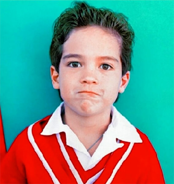 alfonso herrera evolución fotos niño infancia