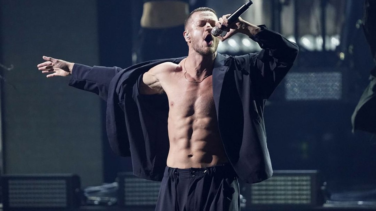 Dan Reynolds cantante de Imagine Dragons rutina de ejercicio