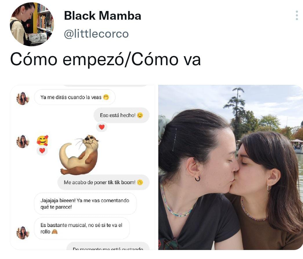 Tendencia evoluciones de parejas LGBT+ en redes sociales Twitter