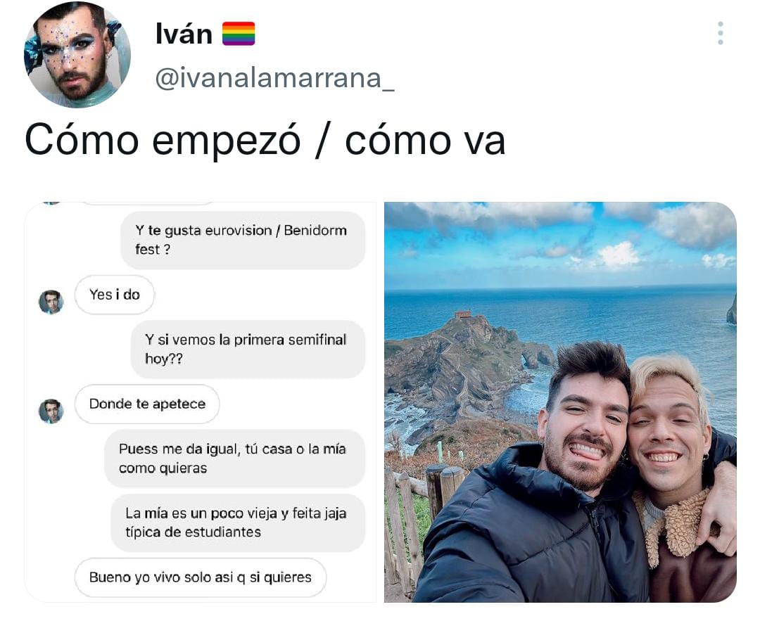 Tendencia evoluciones de parejas LGBT+ en redes sociales Twitter