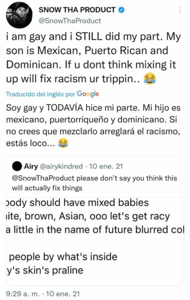 Snow Tha Product tuit