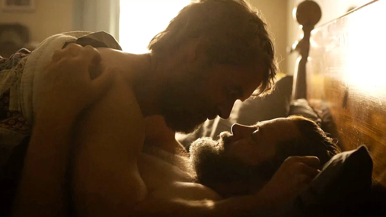 The Last of us bill y frank pareja gay murray bartlett y nick offferman.