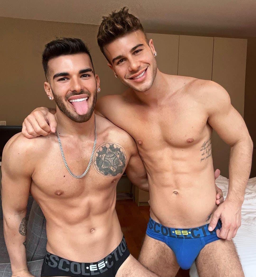 Allen King junto a Pol Prince.