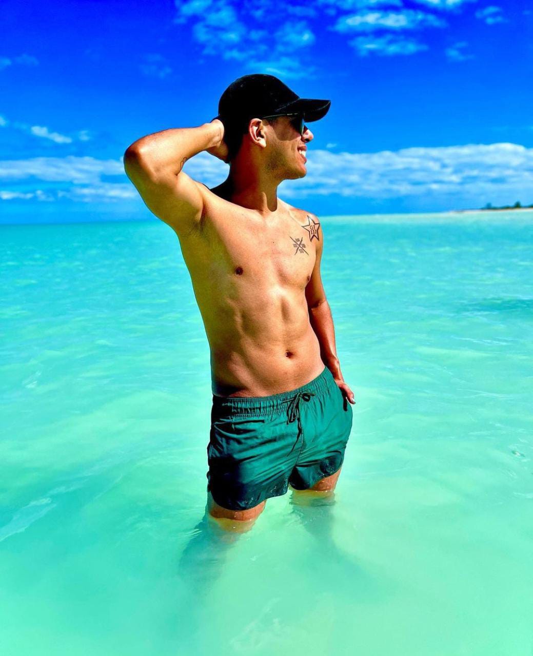 Jhonny Caz en Holbox