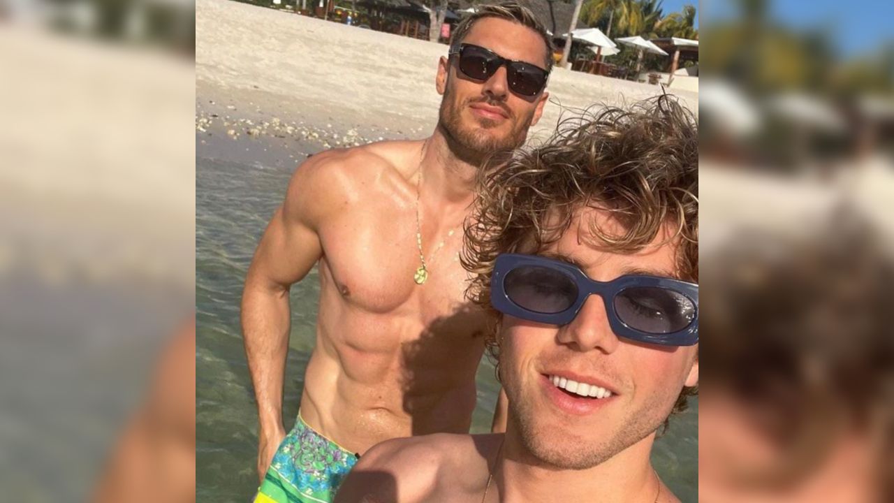 Lukas Gage y Chris Appleton pareja novio amigo actor