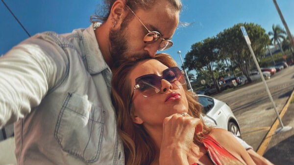 Roberto Romano y Alicia Machado