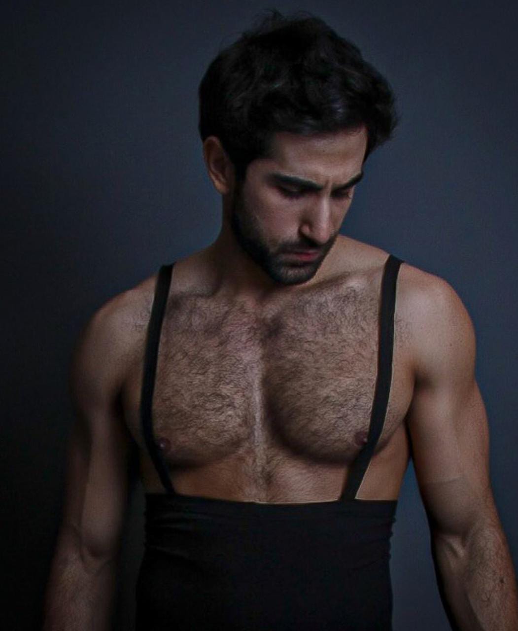 Rodrigo Negrini con mallas de baile