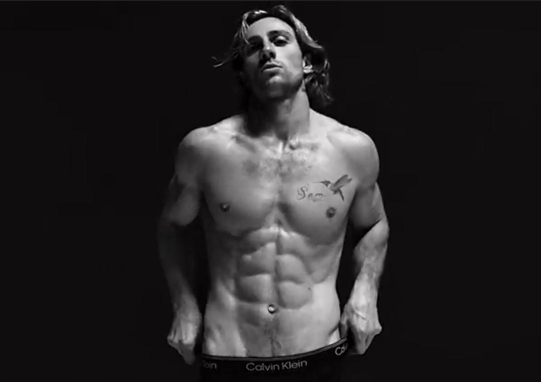 Aaron Taylor Johnson Calvin Klein ropa interior