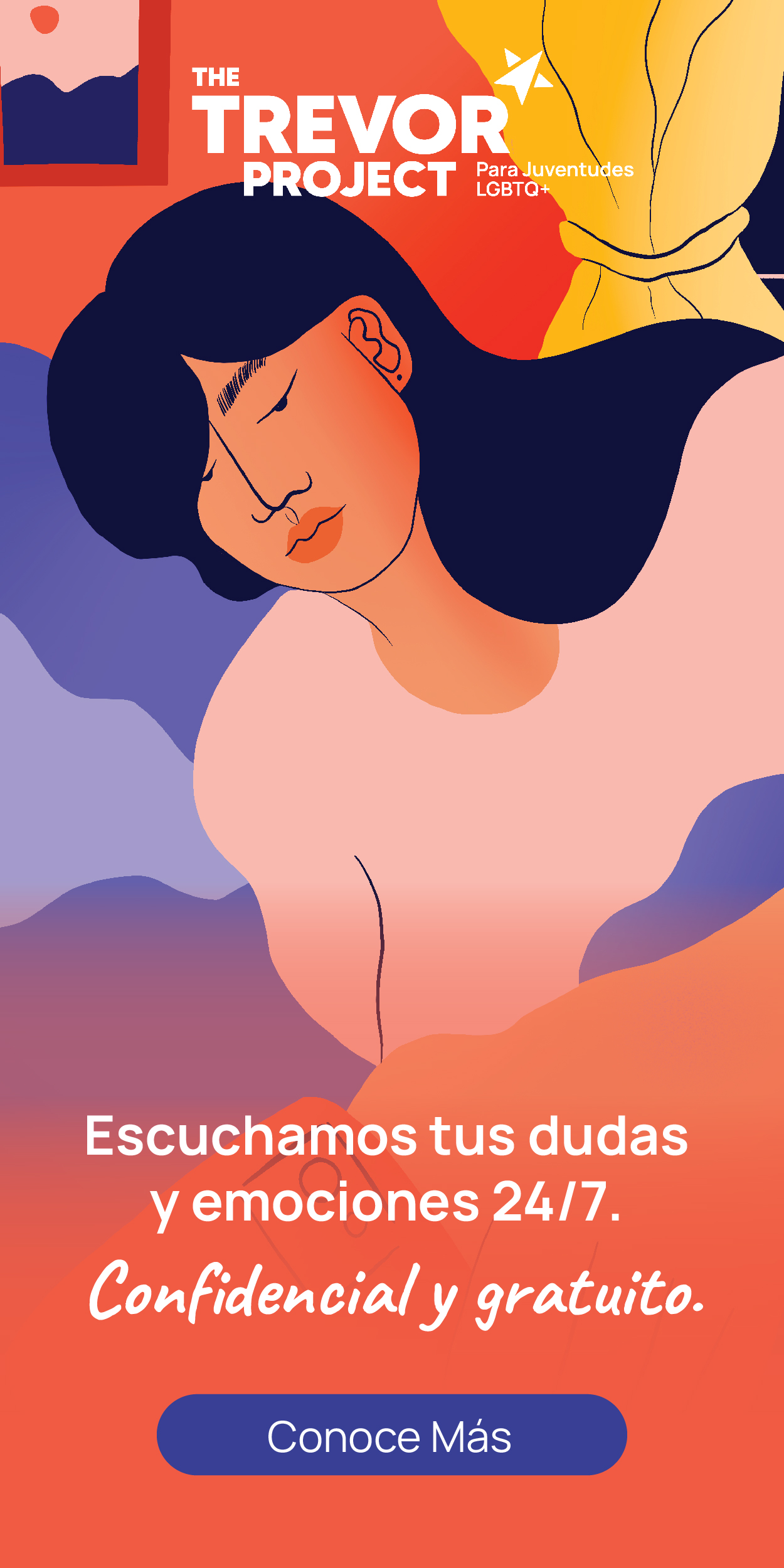 Si te sientes estresadx, con ansiedad, miedo o con dudas, haz click.