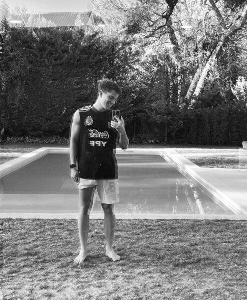 André Lamoglia con camiseta de Argentina