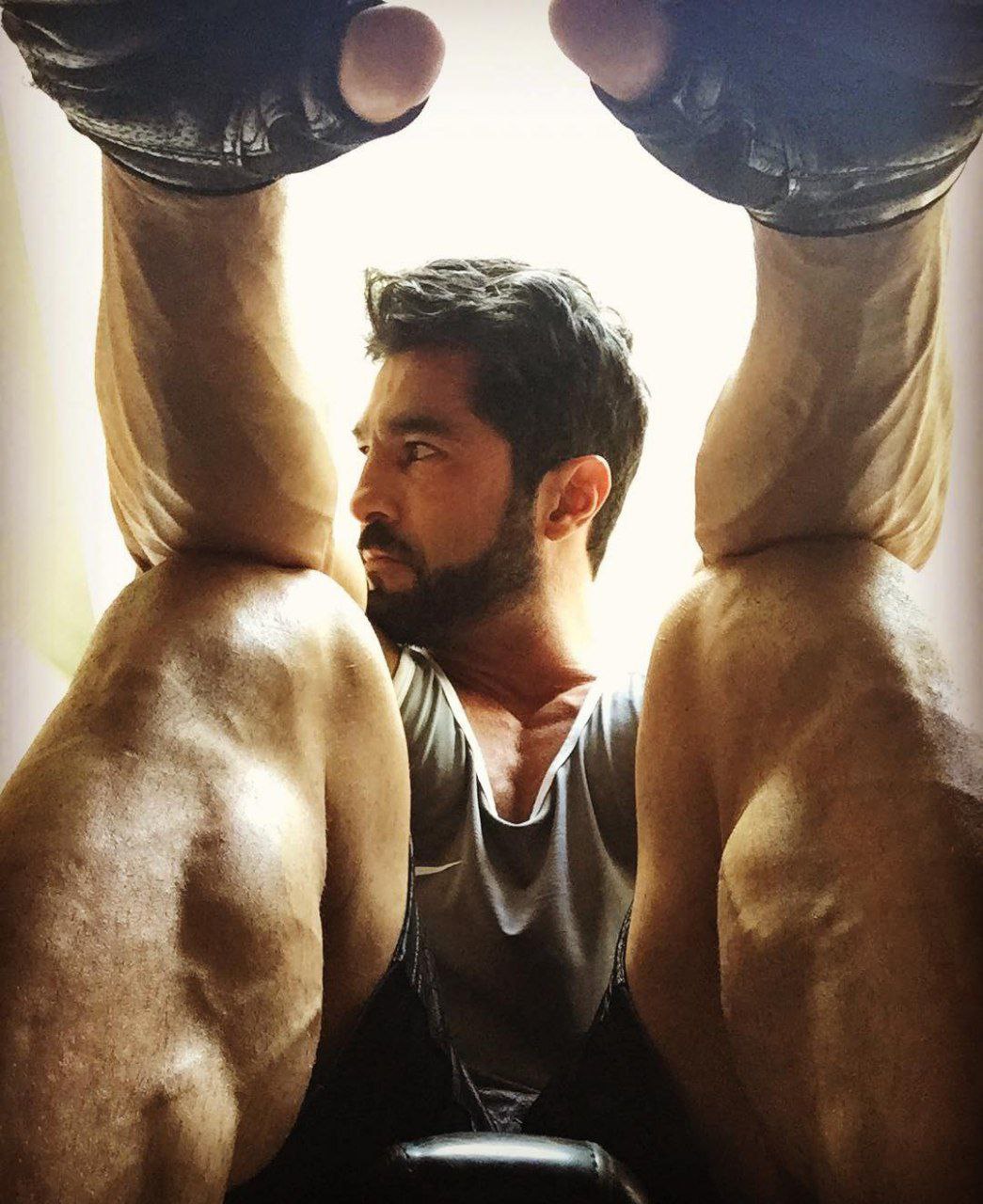 Arturo Carmona en el gimnasio