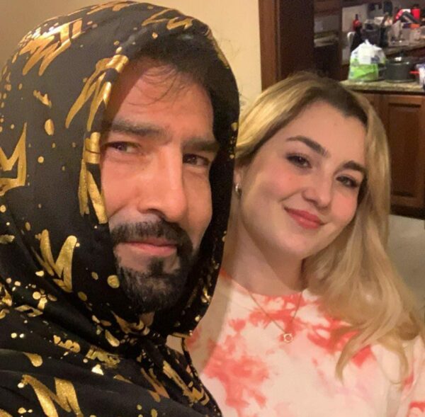 Arturo Carmona y su hija Melanie