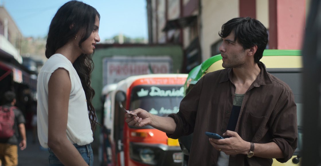 Trinidad González y Diego calva en el secreto del río