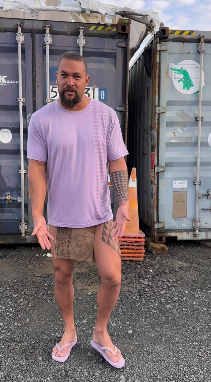 Jason Momoa video trasero