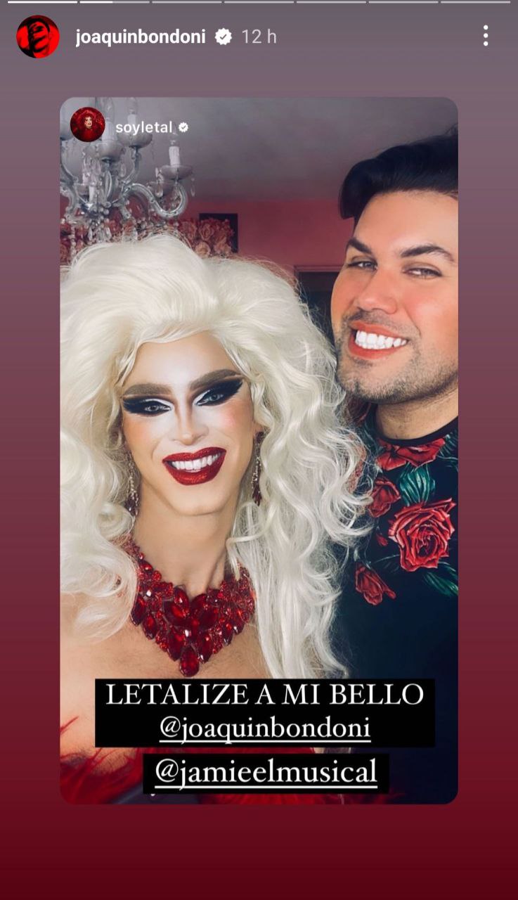 Letal y Joaquín Bondoni